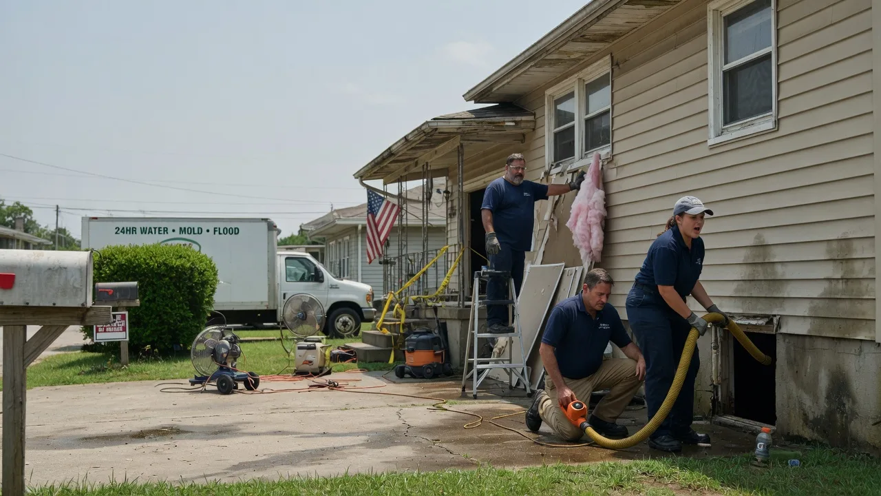 Water Damage Repair in Oakley, KS near me